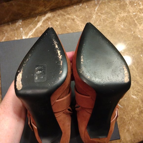 Giuseppe Zanotti Sigaro Stiletto Boots, Like New, Size 37.5 - Picture 6 of 7